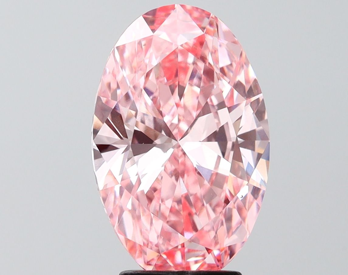4.01 ct. oval Lab Grown Diamond front image