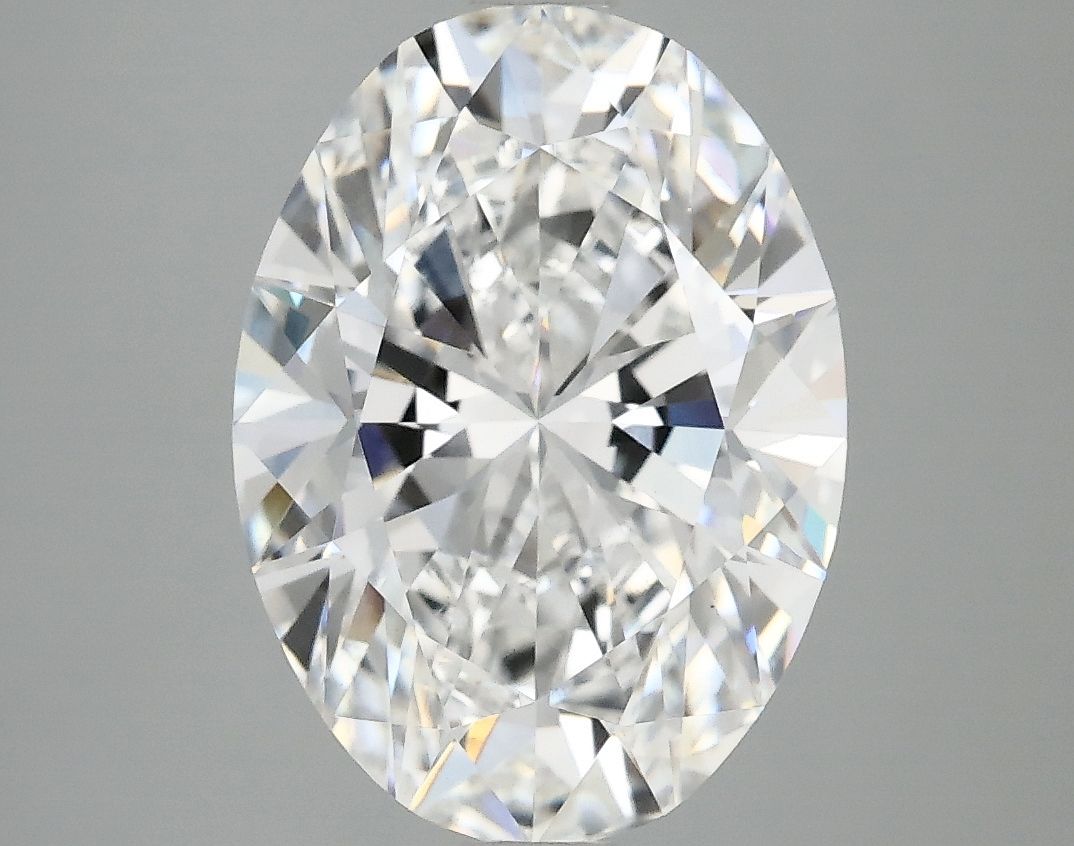4.10 ct. oval Lab Grown Diamond front image