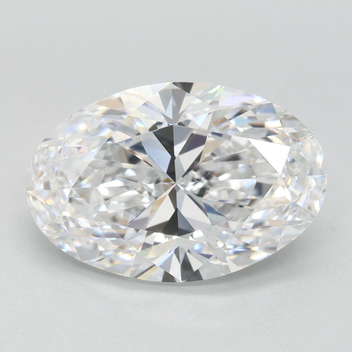 3.03 ct. oval Lab Grown Diamond front image