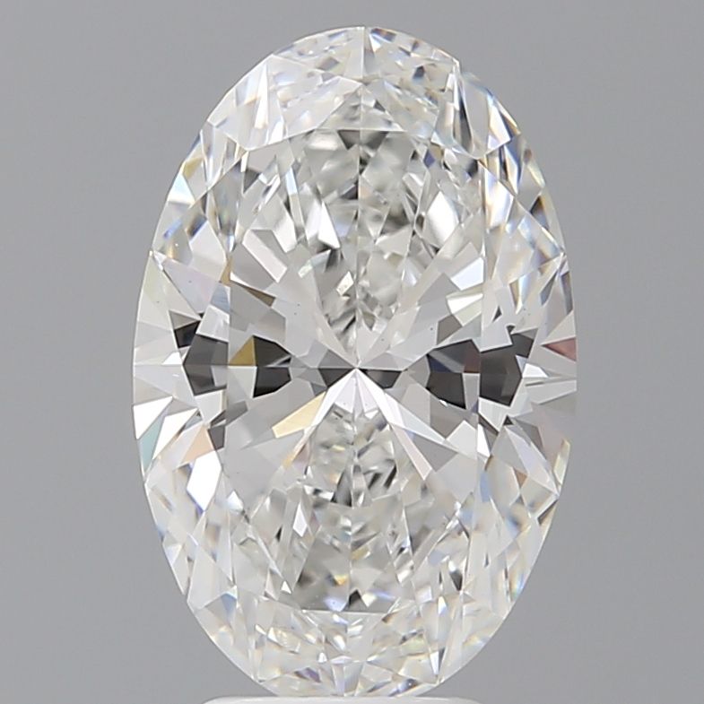 4.10 ct. oval Lab Grown Diamond front image