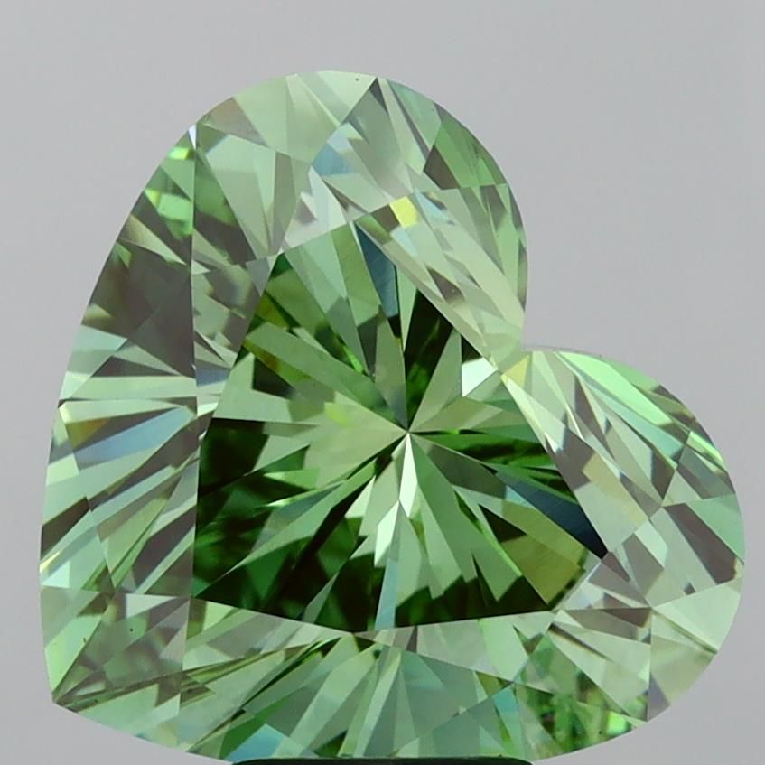 7.01 ct. heart Lab Grown Diamond front image