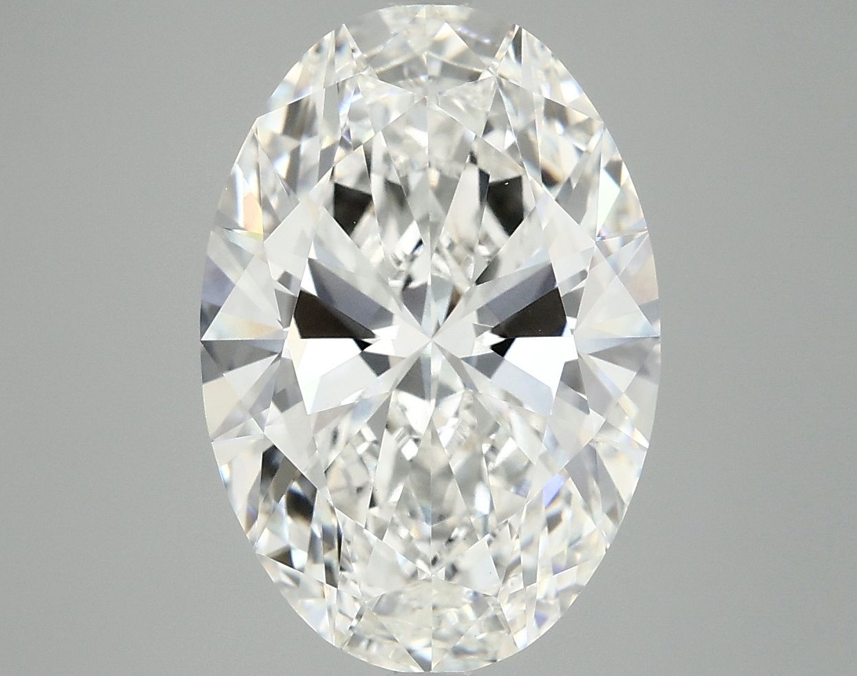 5.05 ct. oval Lab Grown Diamond front image