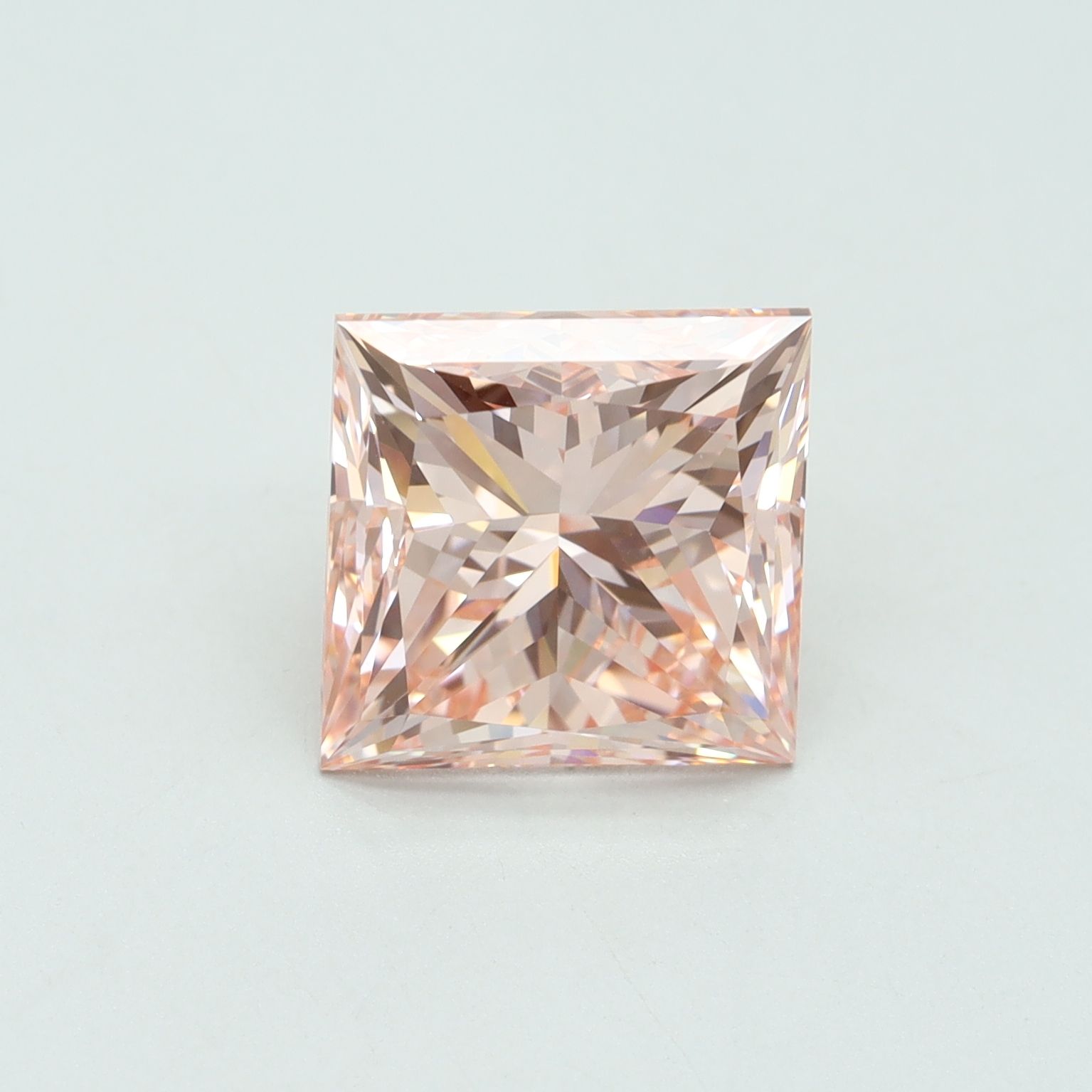 5.02 ct. princess Lab Grown Diamond front image