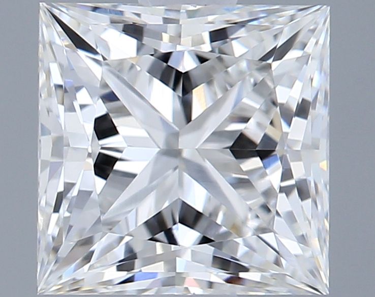1.29 ct. princess Lab Grown Diamond front image