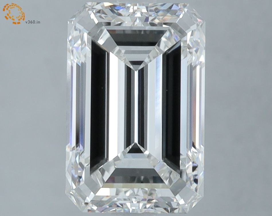 3.01 ct. emerald Lab Grown Diamond front image