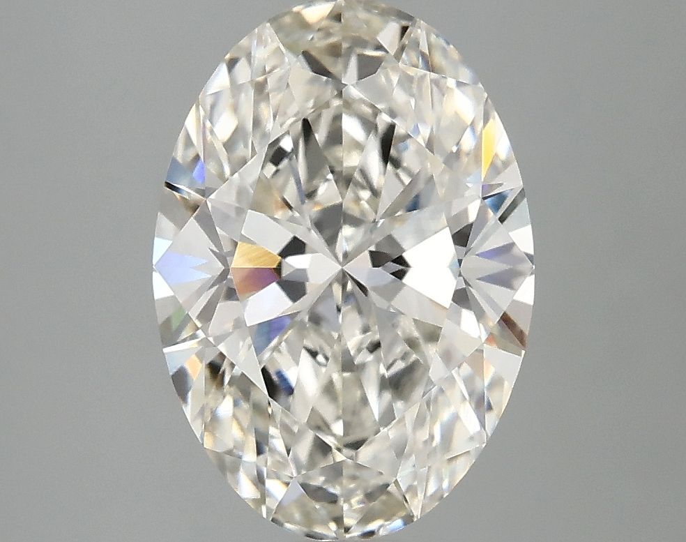 2.87 ct. oval Lab Grown Diamond front image