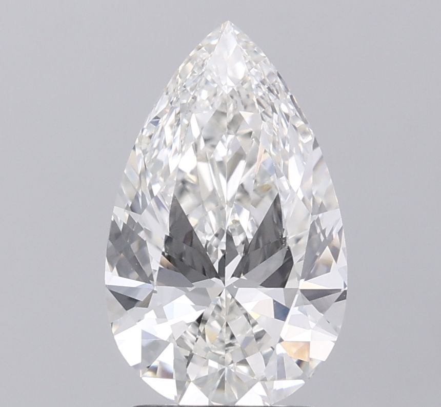 2.50 ct. pear Lab Grown Diamond front image