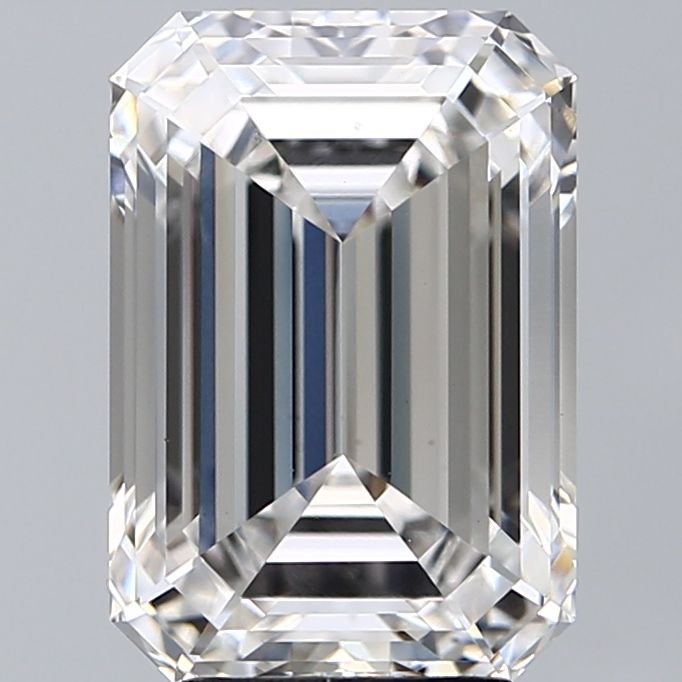 5.33 ct. emerald Lab Grown Diamond front image