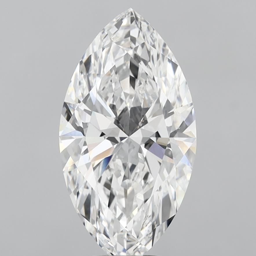 5.09 ct. marquise Lab Grown Diamond front image