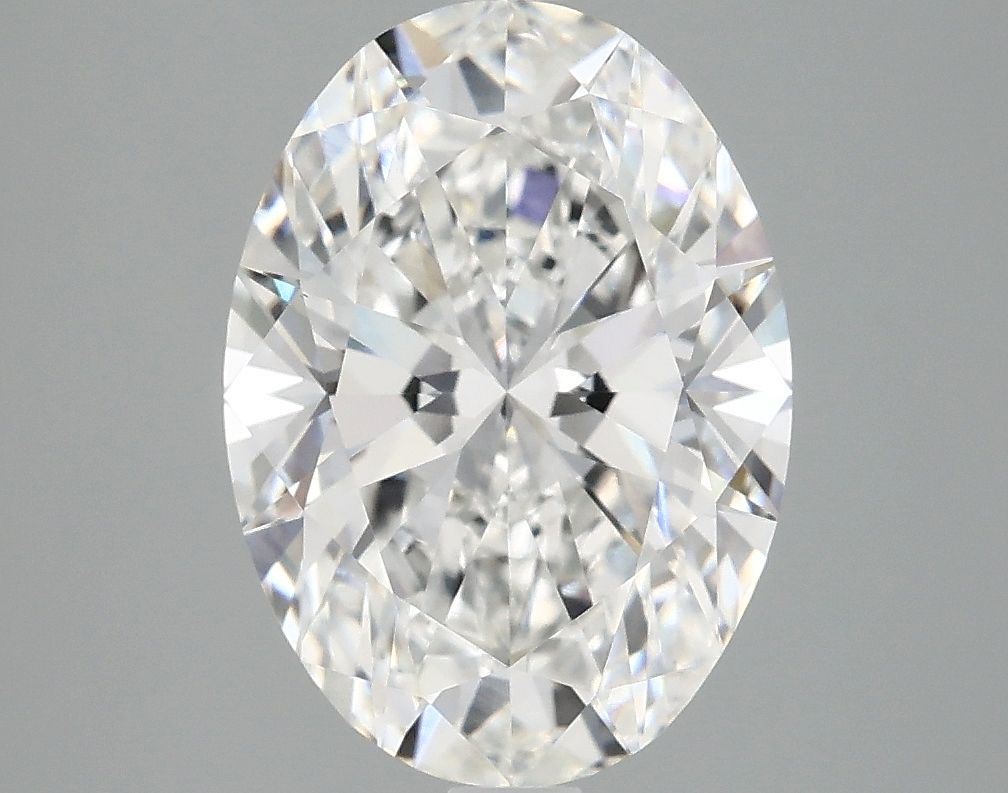 3.10 ct. oval Lab Grown Diamond front image