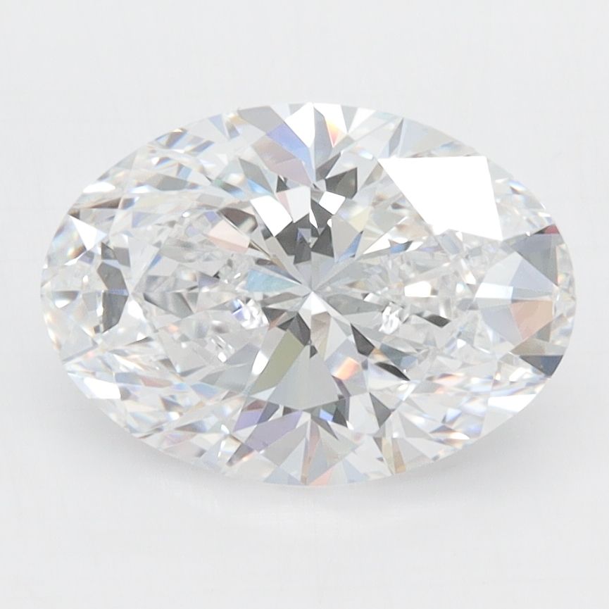 2.06 ct. oval Lab Grown Diamond front image