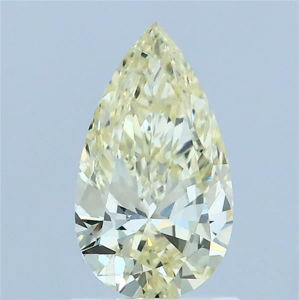 0.81 CT Fancy Yellow PEAR