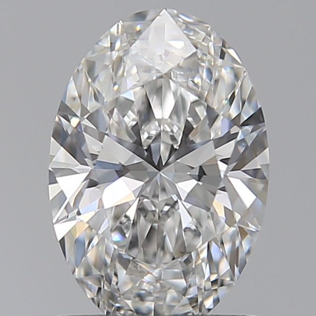 1.00 ct. oval Lab Grown Diamond front image