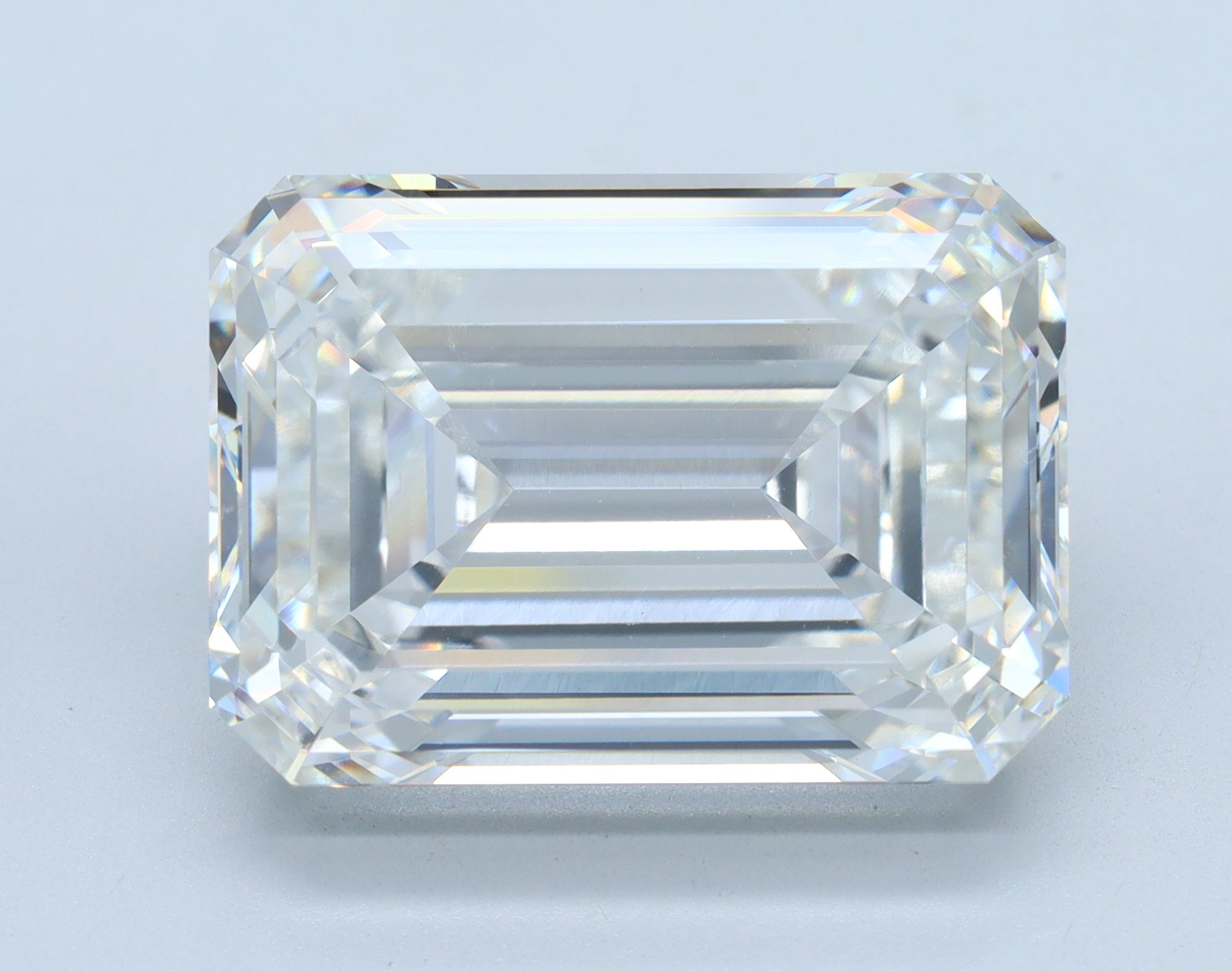 17.60 ct. emerald Lab Grown Diamond front image