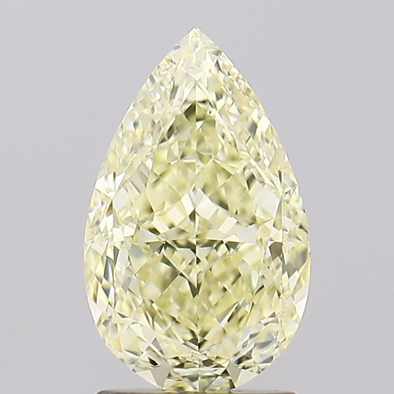 Diament 2.04 ct Fancy Light Yellow/VVS2