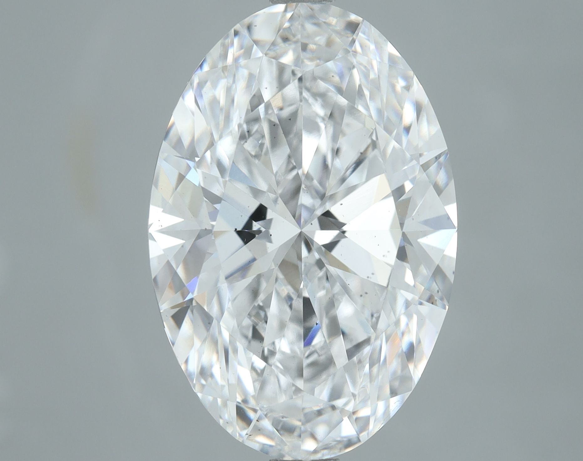 6.01 ct. oval Lab Grown Diamond front image