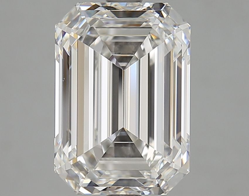 Diamant Émeraude 4.03 ct - Couleur E - Pureté VVS2