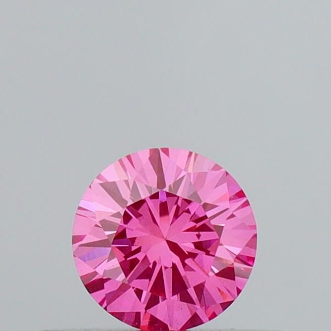 0.3 CT Fancy Vivid Pink ROUND