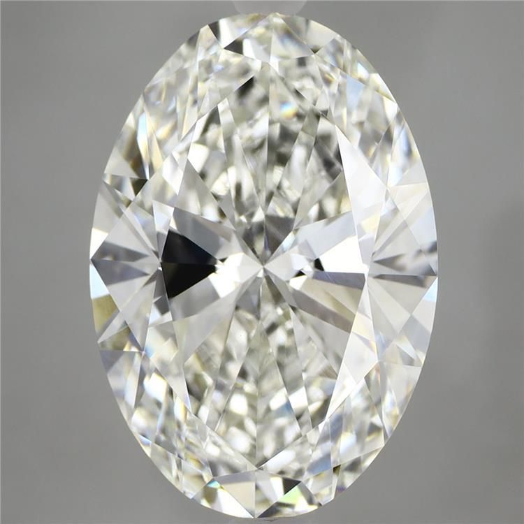6.89 ct. oval Lab Grown Diamond front image