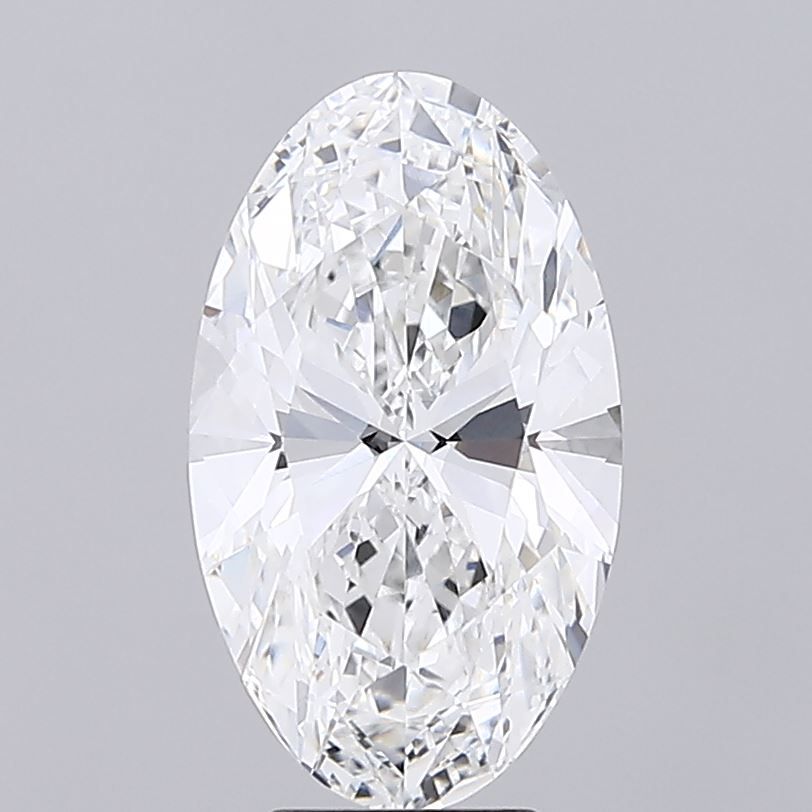 5.01 ct. oval Lab Grown Diamond front image