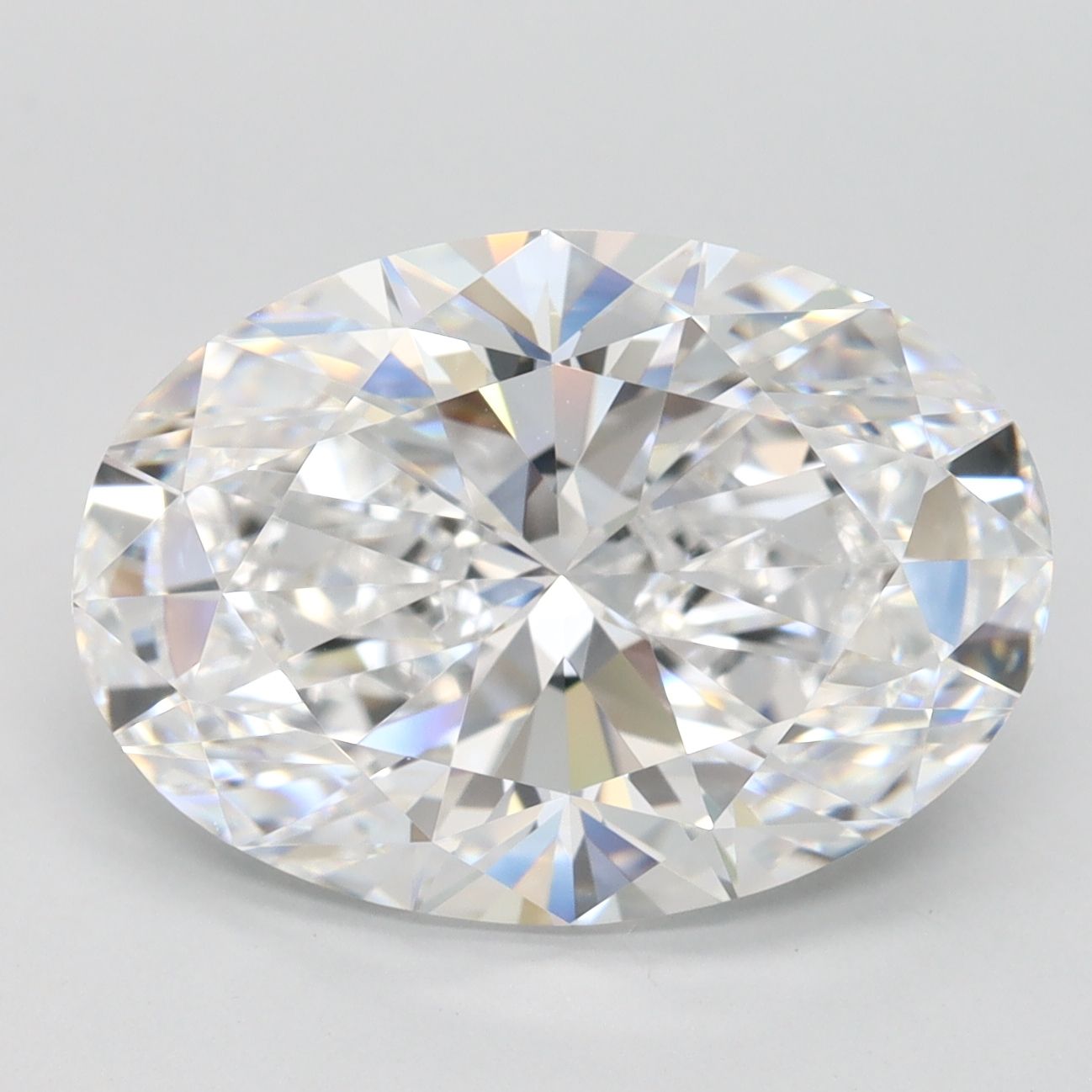 5.13 ct. oval Lab Grown Diamond front image