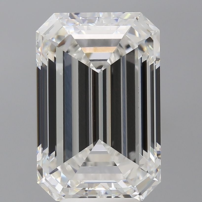 7.04 ct. emerald Lab Grown Diamond front image