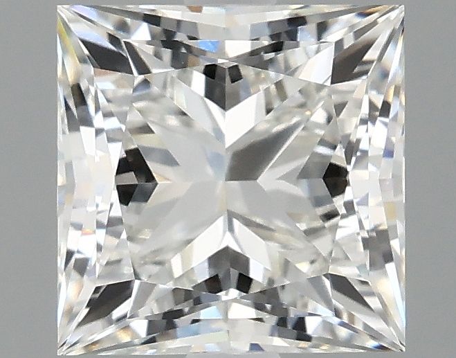 2.10 ct. princess Lab Grown Diamond front image