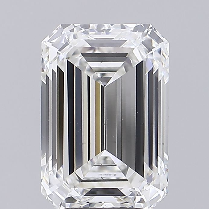 4.08 ct. emerald Lab Grown Diamond front image