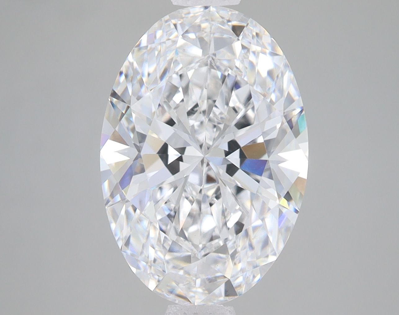 4.09 ct. oval Lab Grown Diamond front image