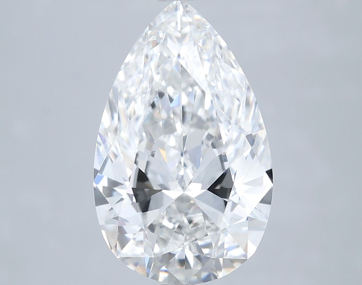 3.72 ct. pear Lab Grown Diamond front image