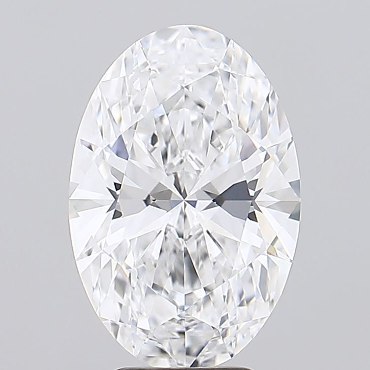 3.23 ct. oval Lab Grown Diamond front image