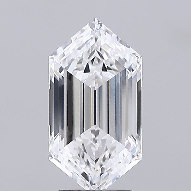 2.58 ct lab-grown Hexagonal Diamond