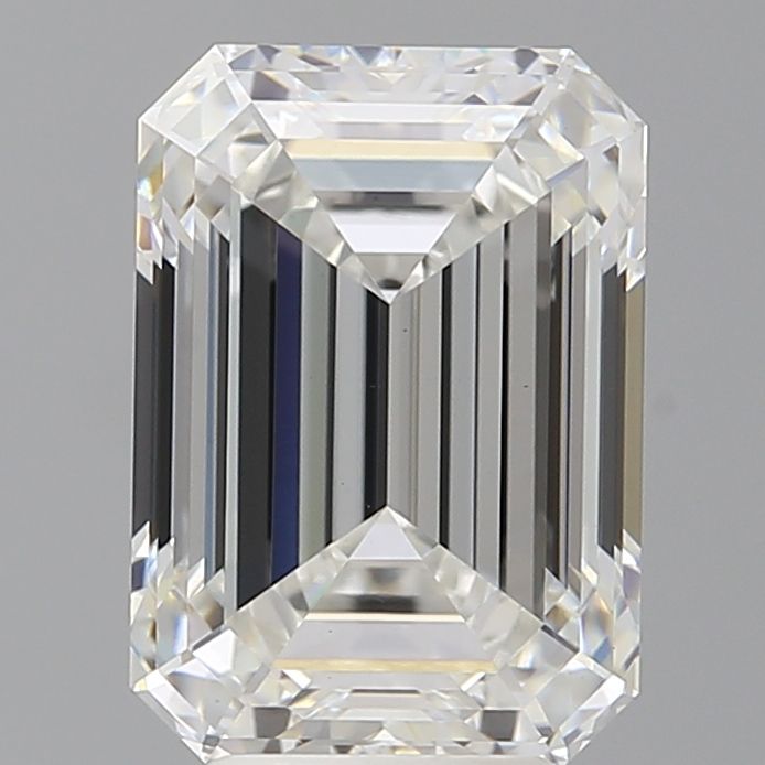 5.06 ct. emerald Lab Grown Diamond front image