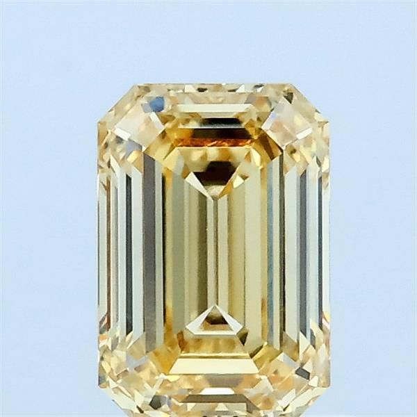 1.0 CT Fancy Yellow EMERALD