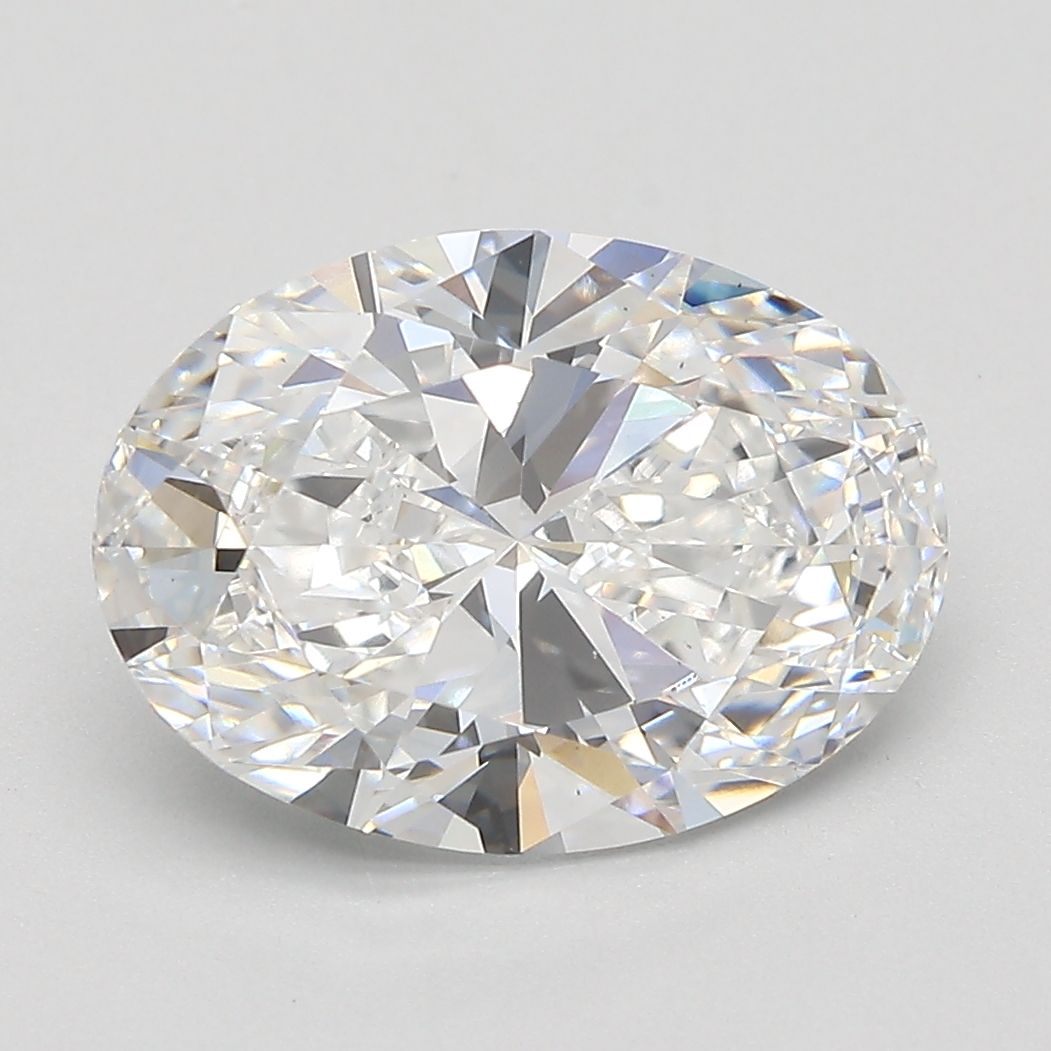 3.52 ct. oval Lab Grown Diamond front image