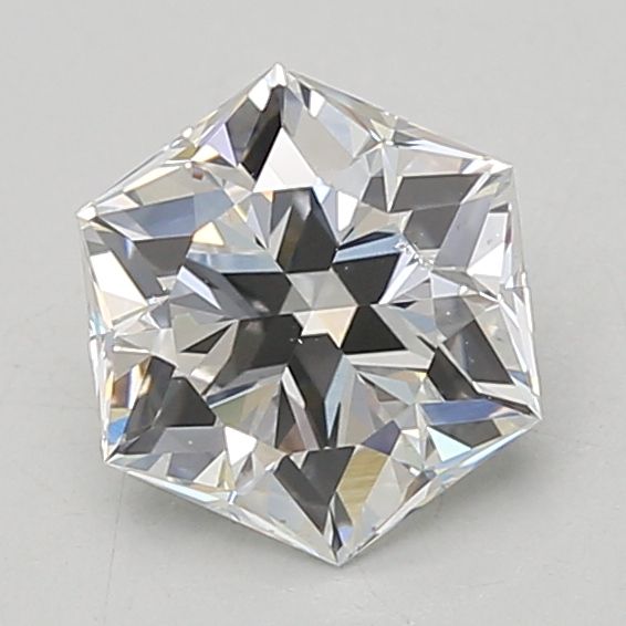 1.69 ct lab-grown Hexagonal Diamond
