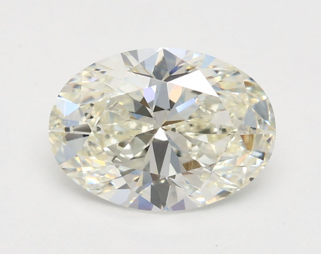 2.06 ct. oval Lab Grown Diamond front image