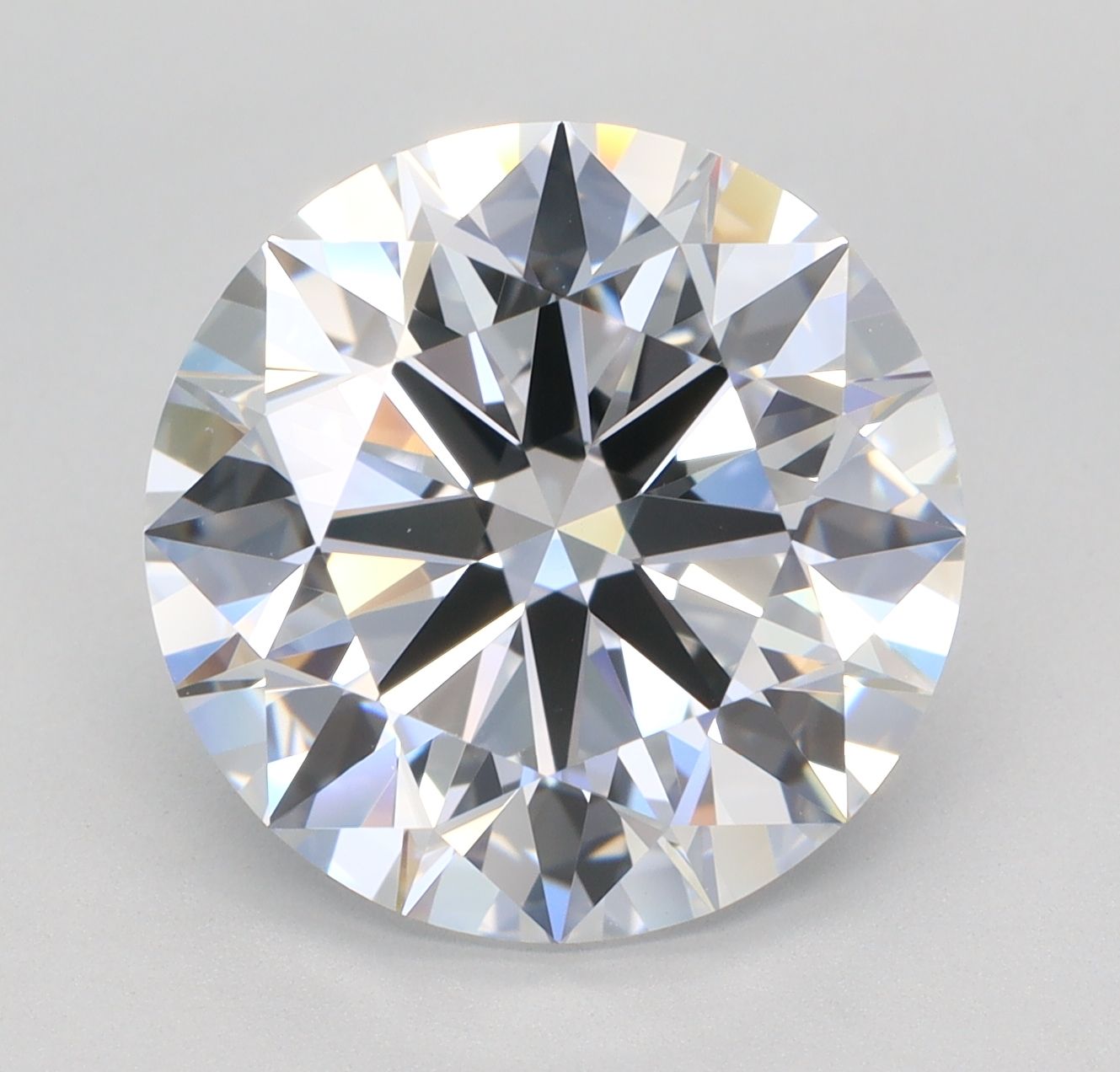 5.50 ct. round Lab Grown Diamond front image
