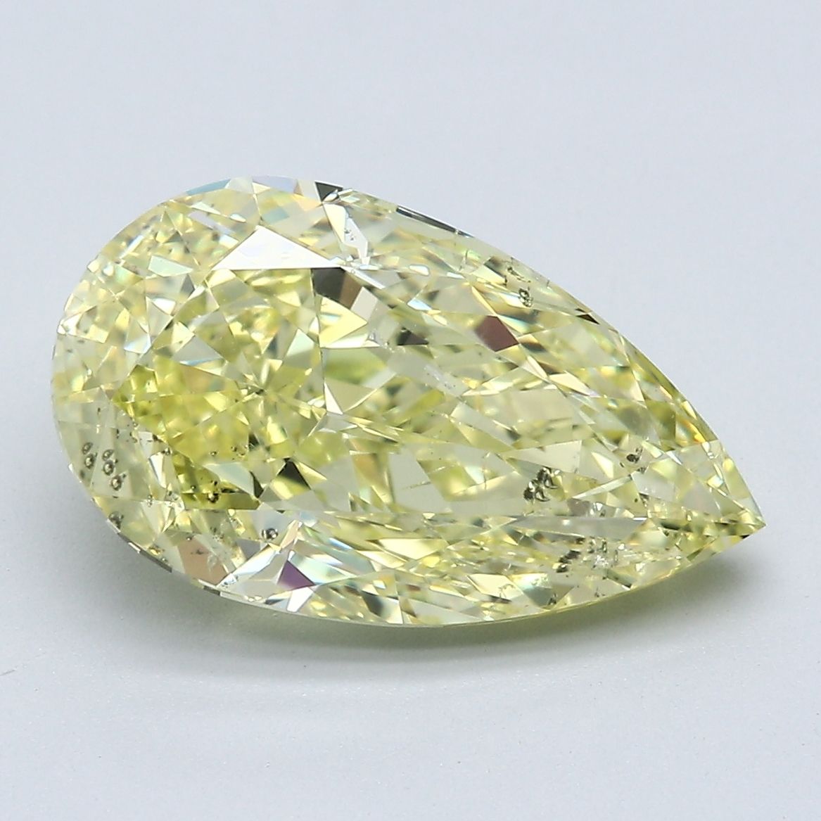 5.02ct Pear diamond