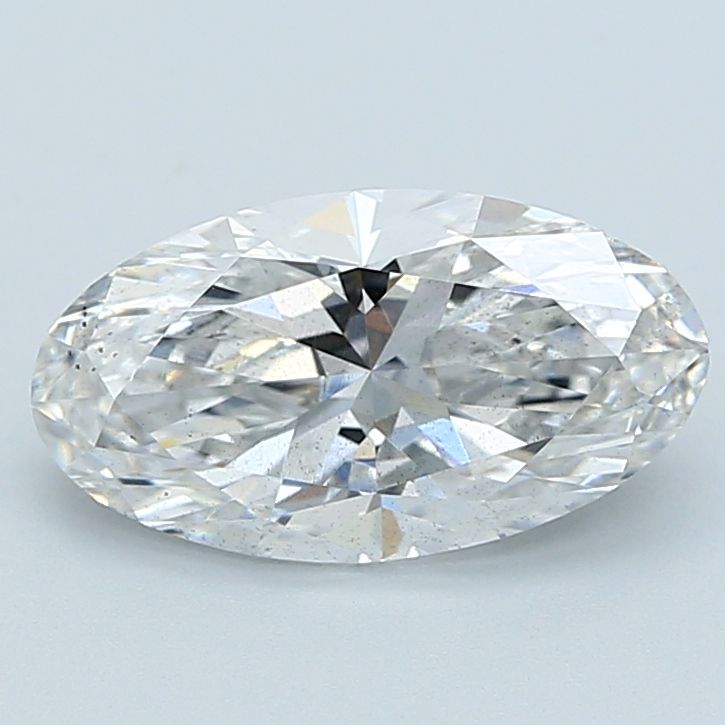2.81 ct. oval Lab Grown Diamond front image