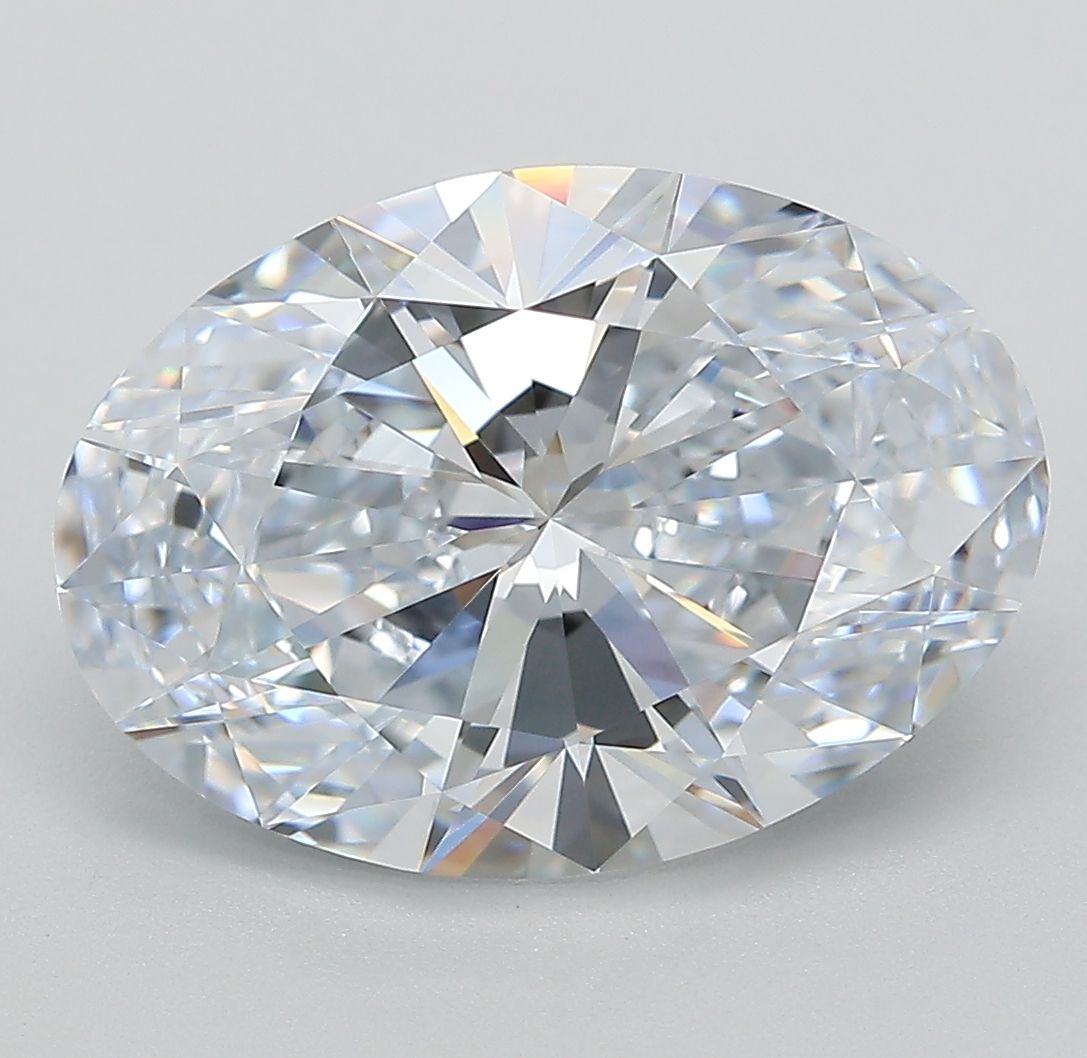 5.01 ct. oval Lab Grown Diamond front image