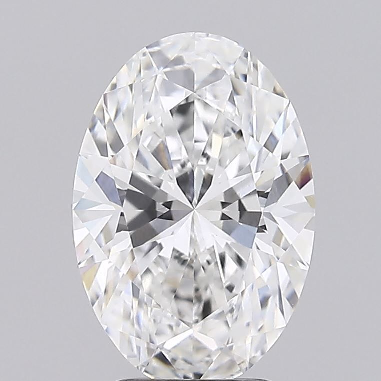 2.08 ct. oval Lab Grown Diamond front image