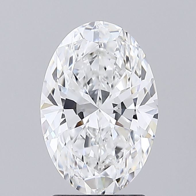 2.01 ct. oval Lab Grown Diamond front image