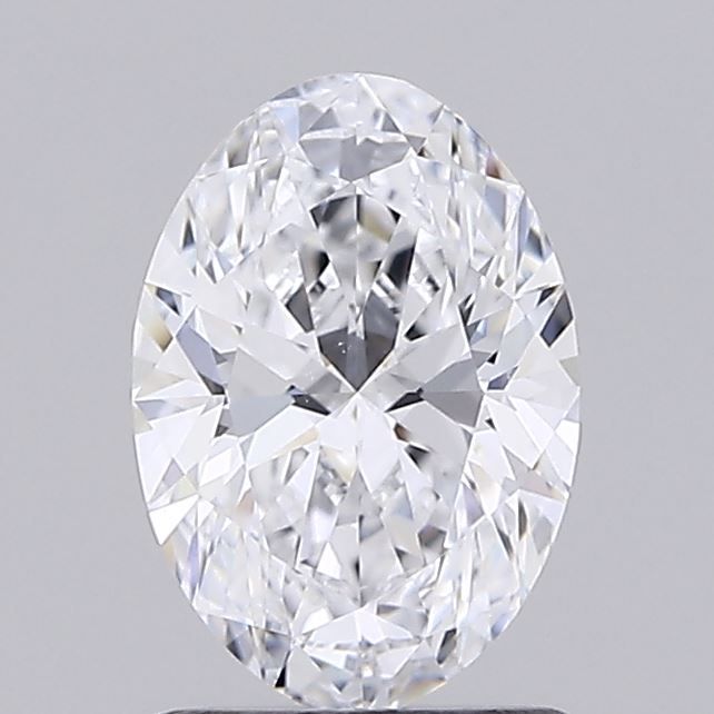 1.23 ct. oval Lab Grown Diamond front image