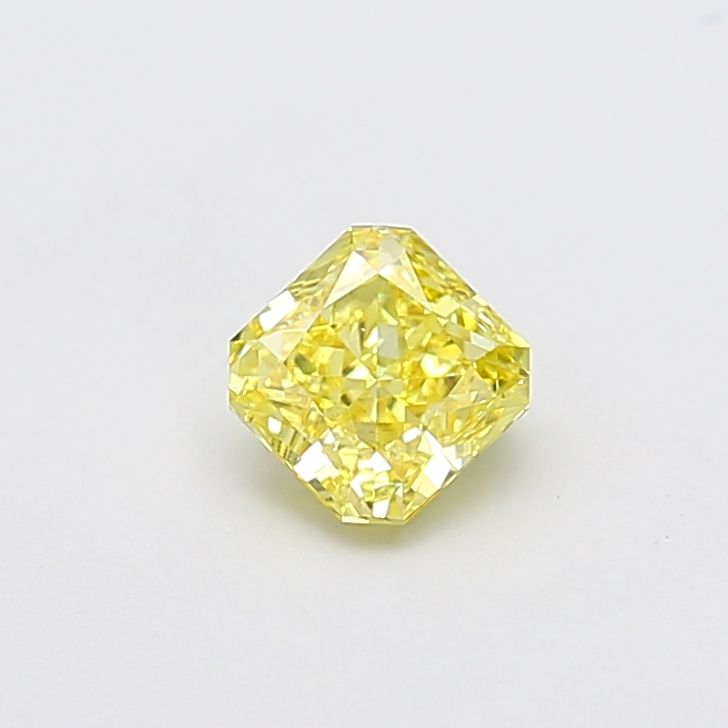 1.01 CT Fancy Vivid Yellow SQUARE RADIANT