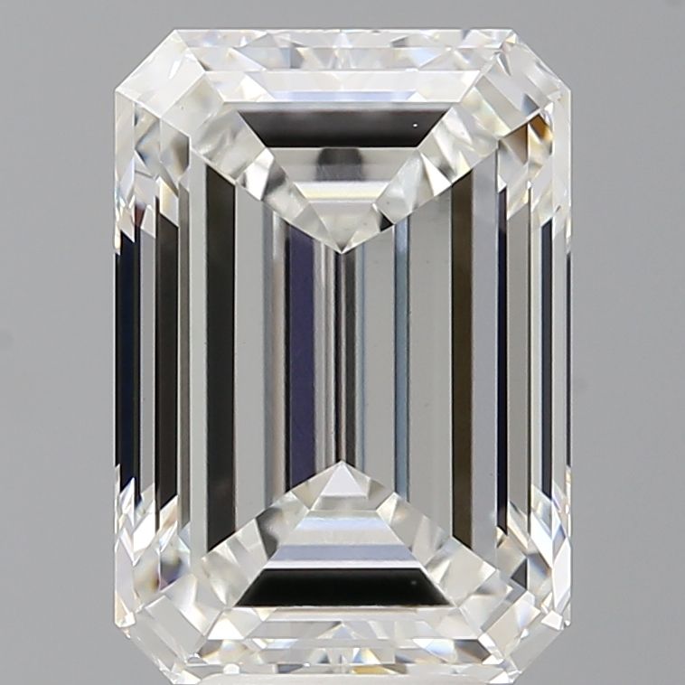 6.51 ct. emerald Lab Grown Diamond front image