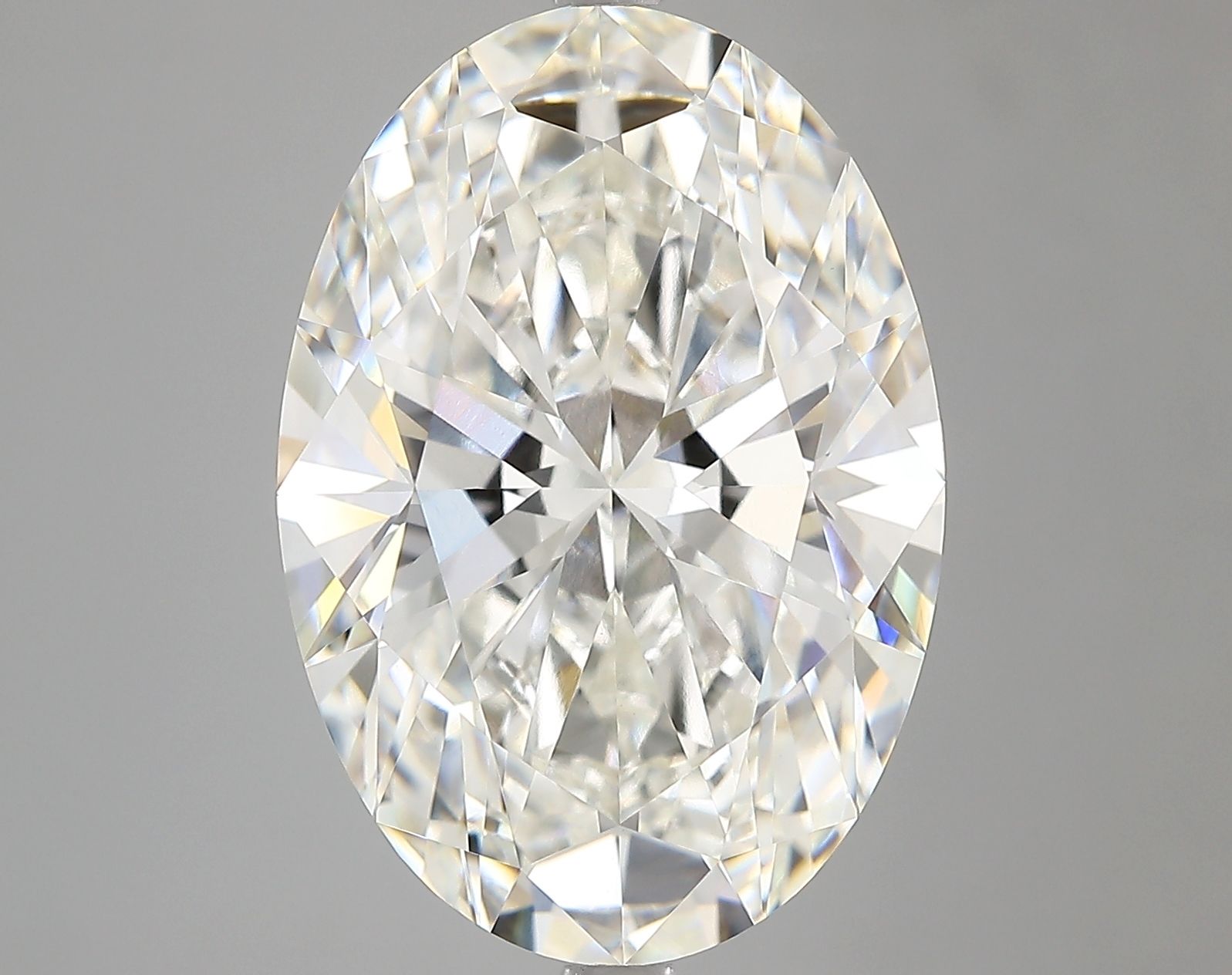 8.18 ct. oval Lab Grown Diamond front image