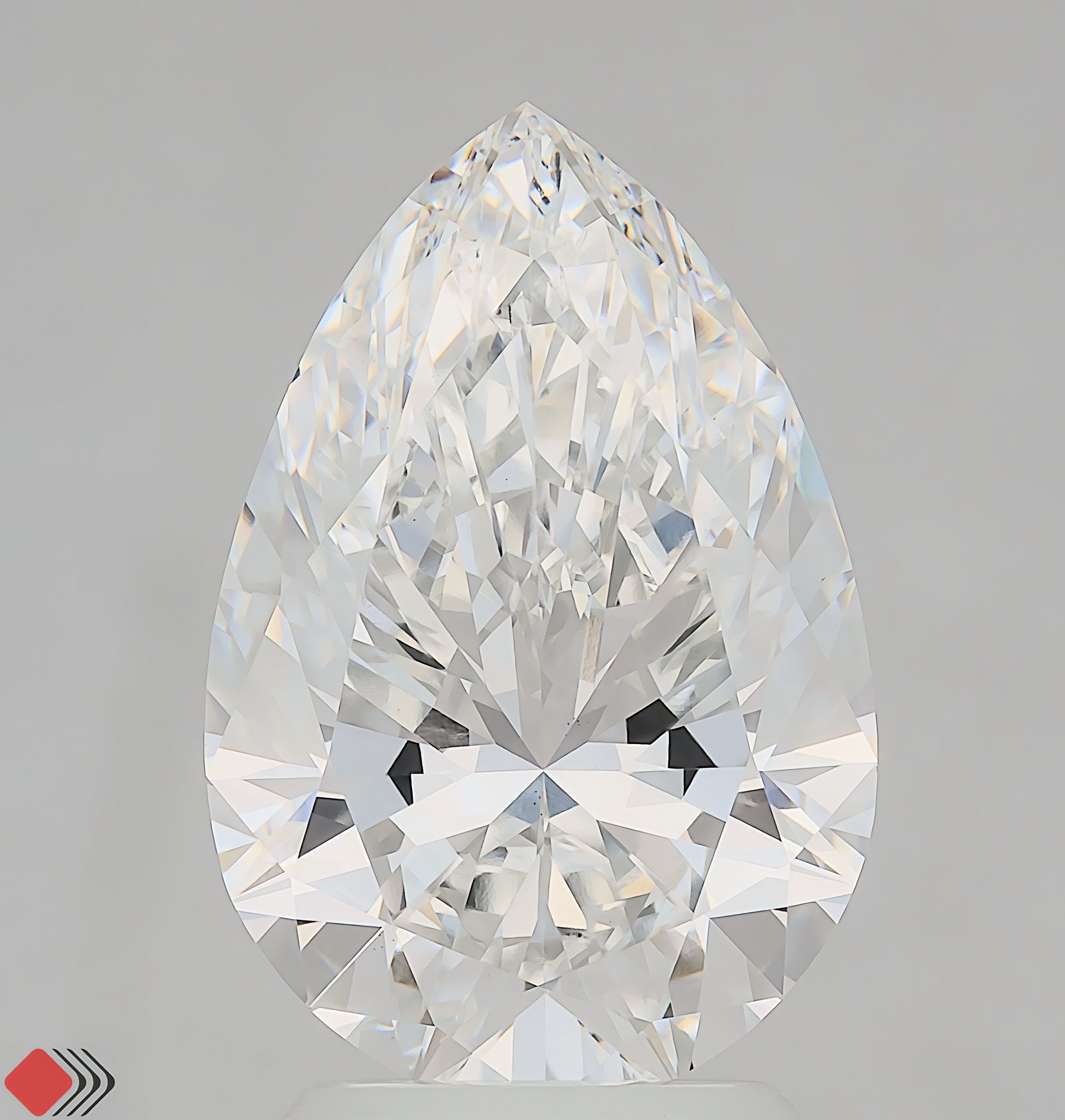3.09 ct. pear Lab Grown Diamond front image