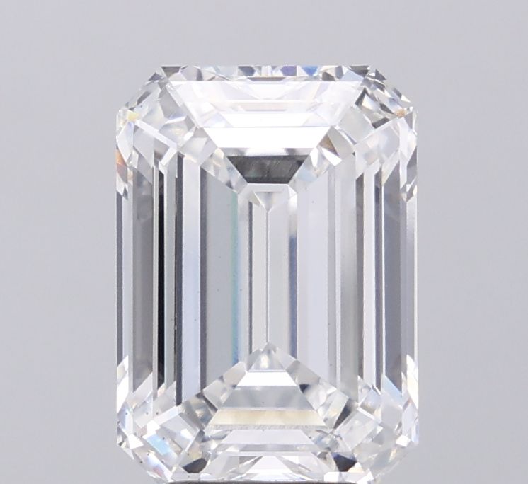 4.64 ct. emerald Lab Grown Diamond front image