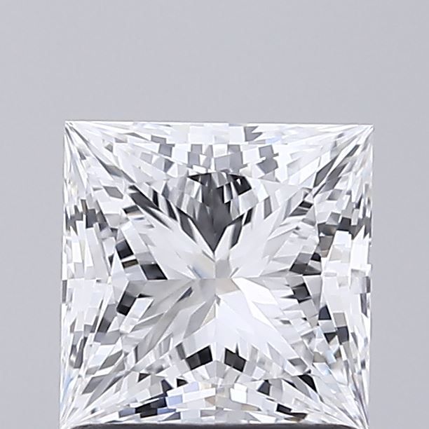 1.24 ct. princess Lab Grown Diamond front image